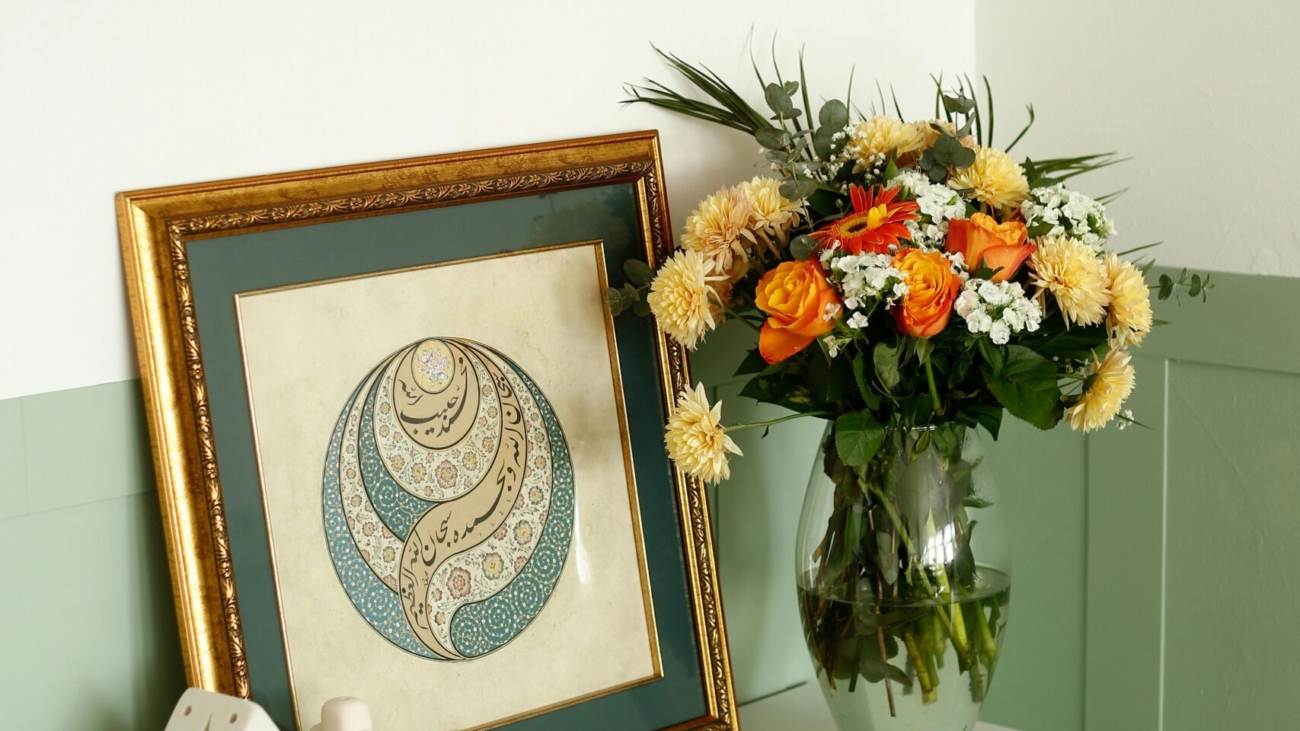 flores en diseno interior